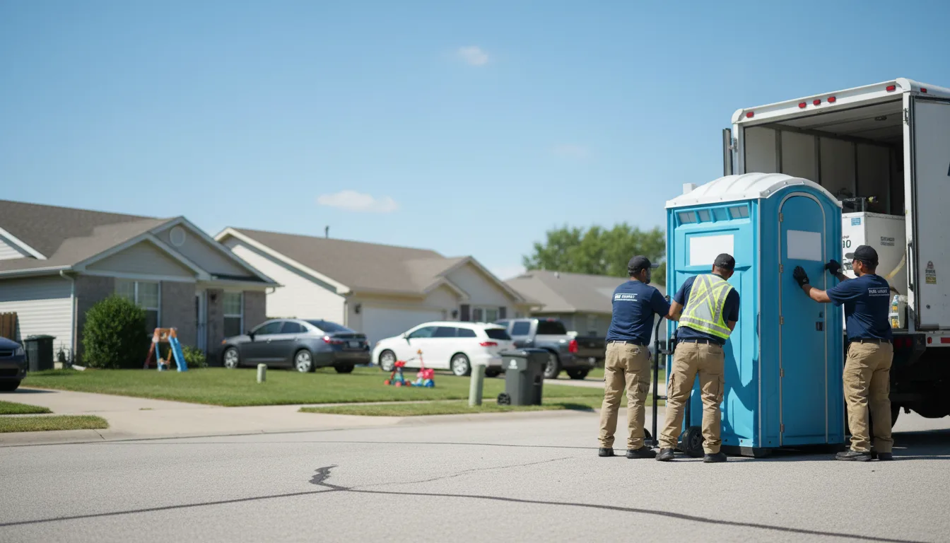 Standard Porta Potty Rentals in Hamel, IL near me